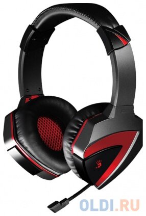 Гарнитура A4Tech Bloody G501 черныйкрасный 2.2м Гарнитура A4Tech Bloody G501 черныйкрасный 2.2м